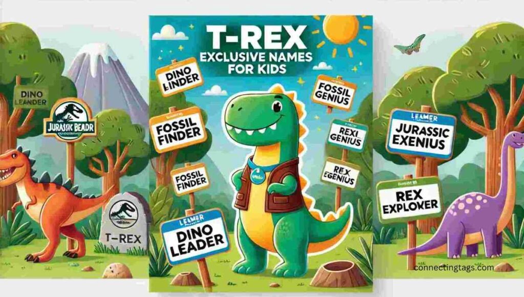 T-Rex Exclusive Names for Kids