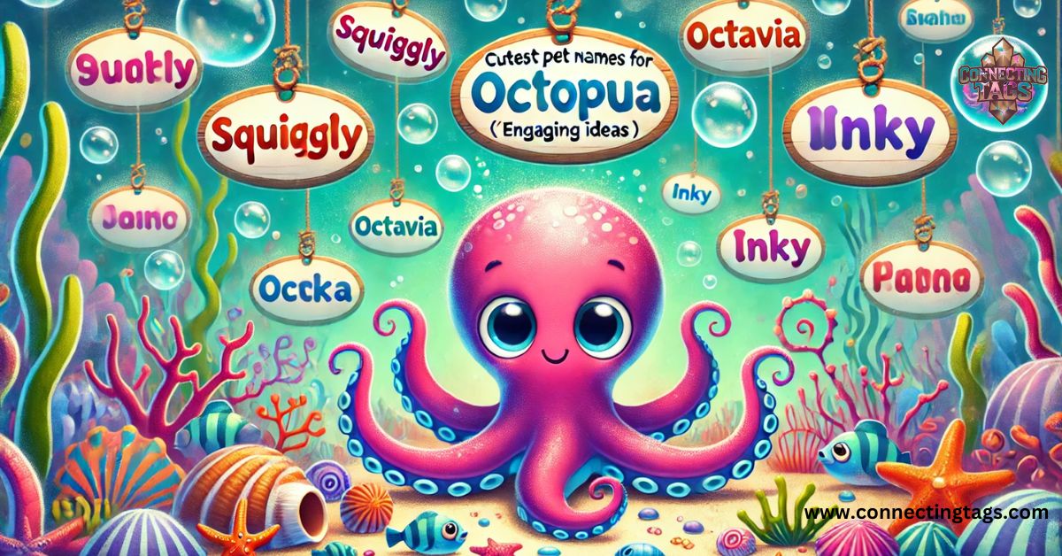 Cutest Pet Names for Octopus 2024