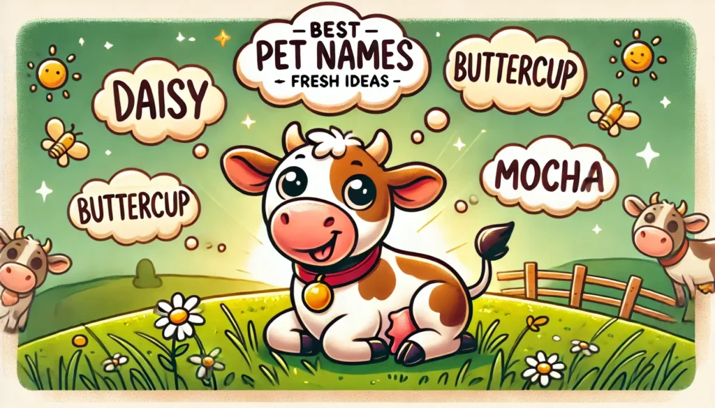 Best Pet Names for Cows