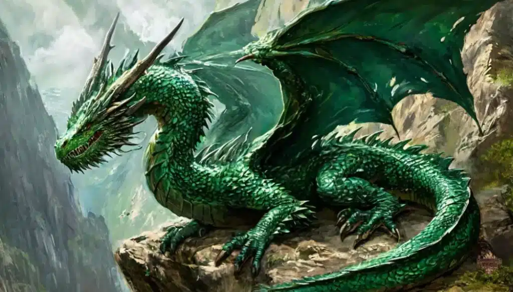 Legendary Green Dragon Names